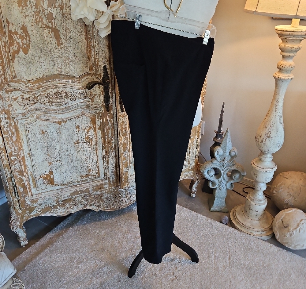 torrid Black Wide-Leg Ponte Pants - Picture 8 of 8